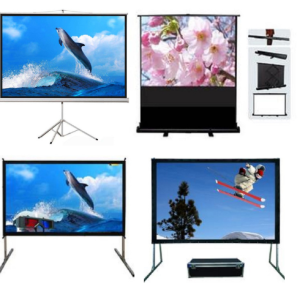 Portable Screens(Tripod, Floor & Fast Fold)