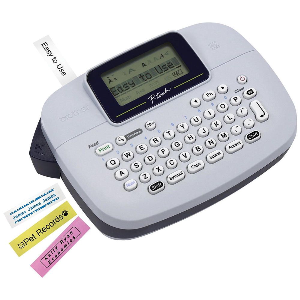 Brother PTM95 Handy Label Maker, Tape type (M, Nonlaminated
