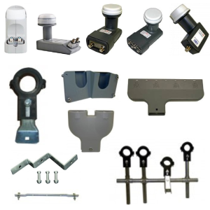 Satellite LNB & Brackets