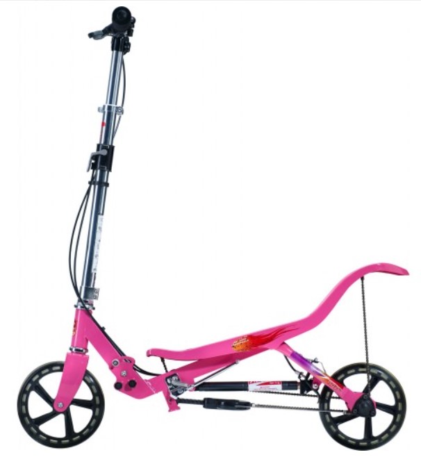 Pink shop space scooter
