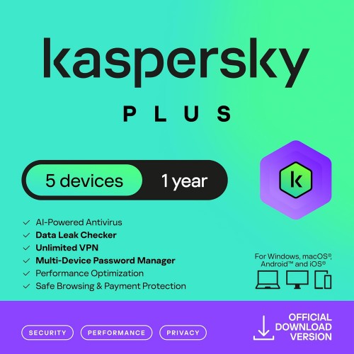 Kaspersky Plus 5-Device - 1